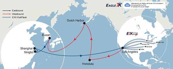 法國(guó)達(dá)飛集團(tuán)的快船航線（SEA-X）